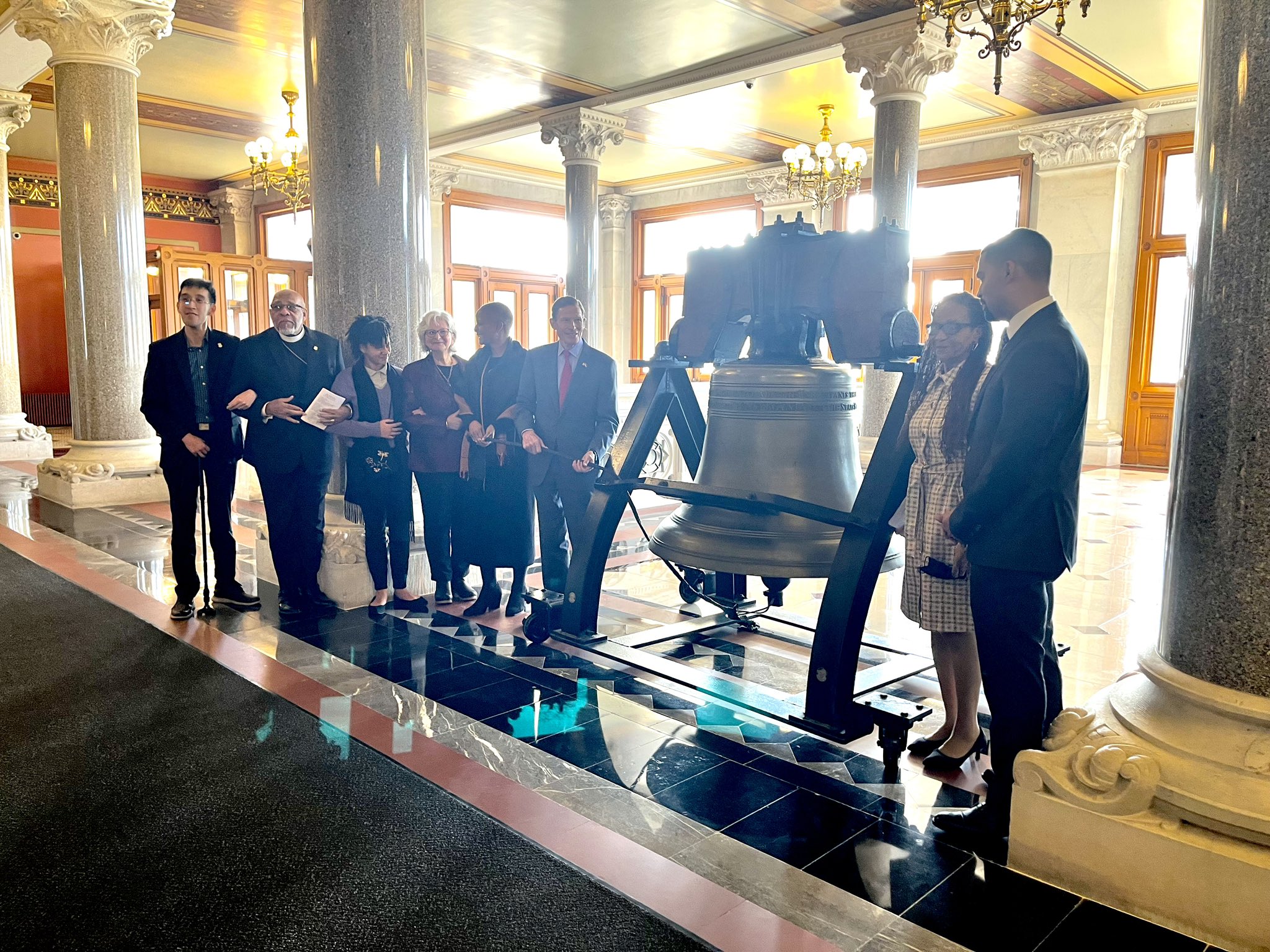 Blumenthal attended events across Connecticut marking the life and legacy of Dr. Martin Luther King Jr. 